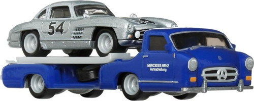 Premium Car Culture Team Transport FLF56-HRV48 Mercedes-Benz 300 SL & '55 Mercedes-Benz