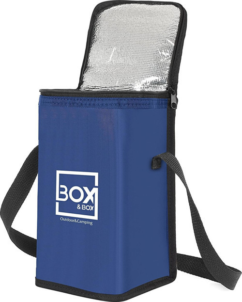 Plaj, Piknik, Kamp Çantası, Lacivert, 6 Litre, Termal Korumalı (Sıcak Soğuk Thermo Bag)