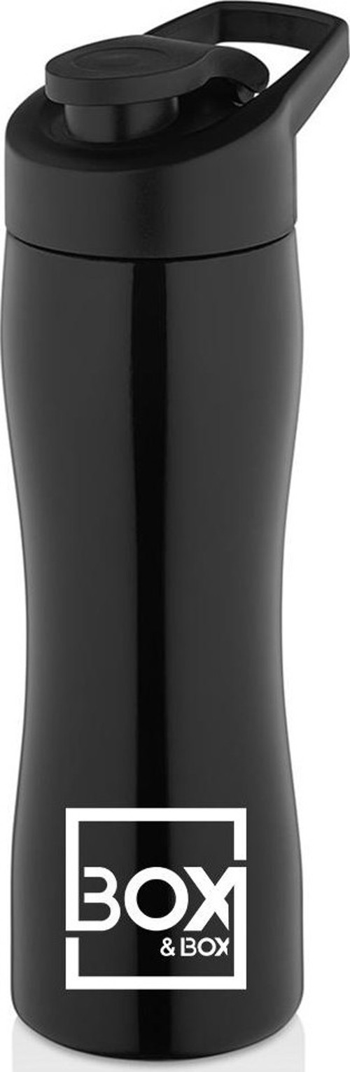 Paslanmaz Çelik Matara Siyah 750 ml
