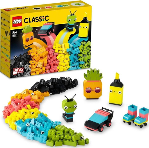 Classic Yaratıcı Neon Eğlence 11027 Yapım Seti +5 Yaş (333 Parça)