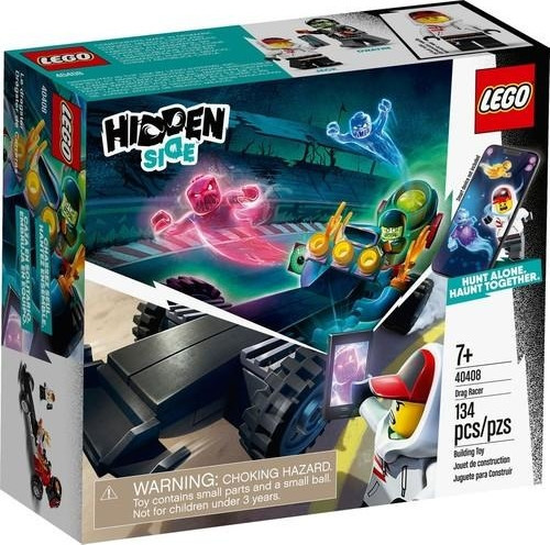 Hidden Side 40408 Drag Racer +7 Yaş (134 Parça)