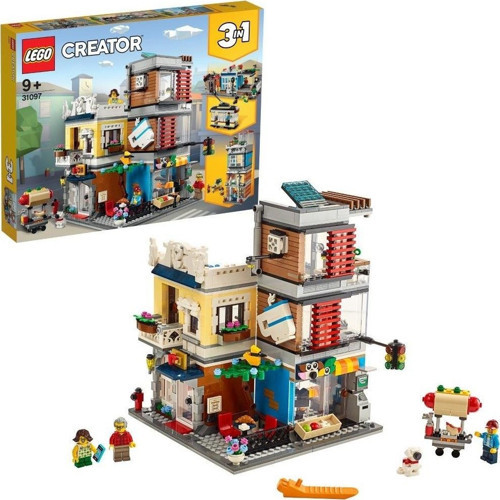 Creator 31097 Evcil Hayvan Dükkanı ve Kafe