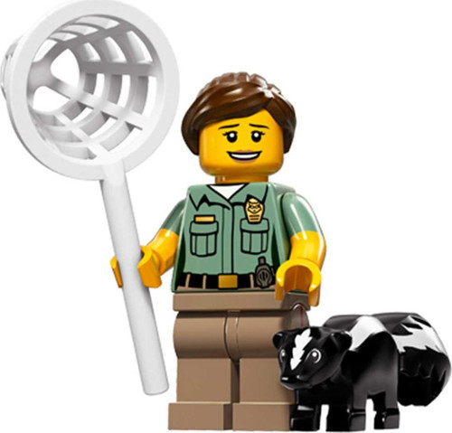Minifigür - Seri 15 - 71011 - Animal Control Officer +5 Yaş (1 Parça)