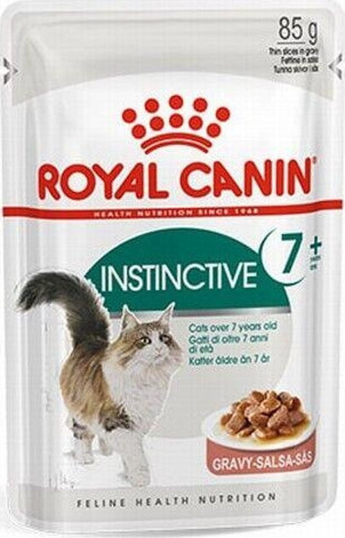 İnstinctive 7+ Gravy Pouch Yaşlı Kedi Konservesi 6 Adet 85 Gr