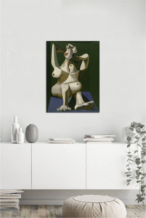 Saçlarını Tarayan Kadın Pablo Picasso Kanvas Tablo 50x70 cm B-13-200 50x70 cm