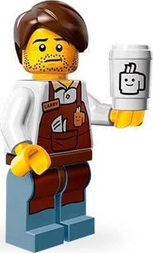 Minifigür - Movie Seri 1 - 71004 - Larry The Barista