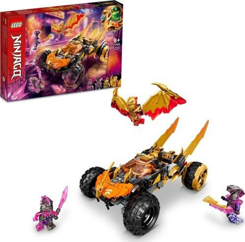 Ninjago Cole'un Ejderha Jipi 71769 - 8 Yaş ve Üzeri İçin Bir Ninja Arabası Içeren Oyuncak Yapım Seti (384 Parça)