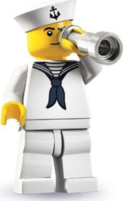Minifigür - Seri 4 - 8804 - Sailor +5 Yaş (1 Parça)
