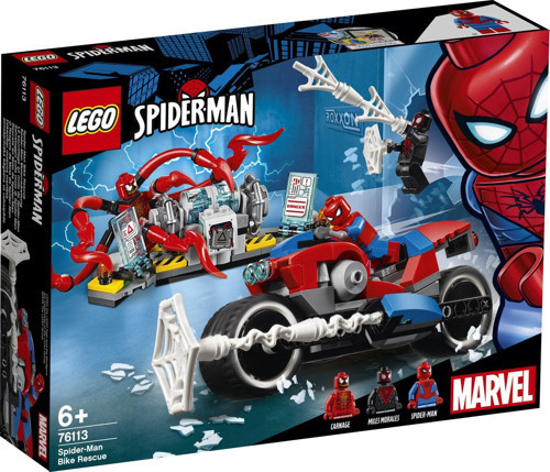 Super Heroes 76113 Spider-Man Motosikletli Kurtarma
