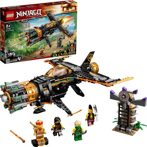 Ninjago Legacy Kaya Patlatıcı 71736 - Çocuklar İçin Ninja Oyuncak Yapım Seti +8 Yaş (449 Parça)