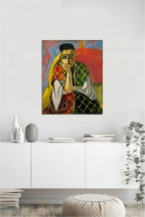 Yağlı Boya Düşünce Henri Matisse Kanvas Tablo 20x30 cm B-13-164 20x30 cm