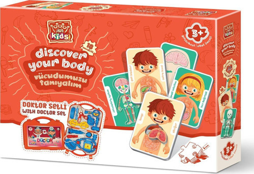 Vücudumuzu Tanıyalım Doktor Setli 54 Parça Puzzle 5865