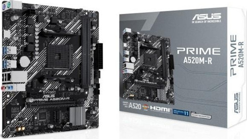 Prime A520M-R 5100Mhz Oc Ddr4 Soket Am4 M.2 Hdmi Matx Anakart