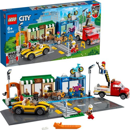 ゆきの　2/10まで LEGO City Alışveriş Caddesi 60306 - Çocuk Oyuncak Yapım Seti +6