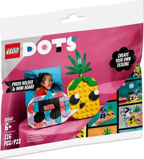 DOTS 30560 Pineapple Photo Holder and Mini Board +6 Yaş (116 Parça)