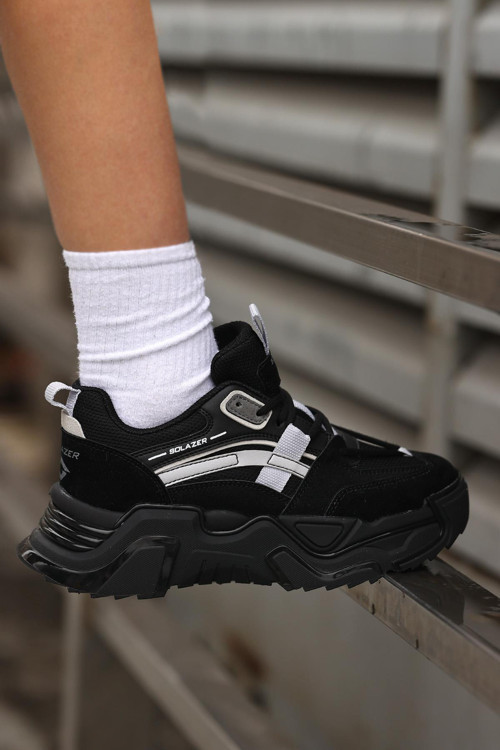 Kadın Ortopedik Taban Fileli Sneaker Günlük Spor Ayakkabı SLZ00028