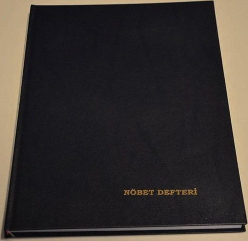 NÖBET DEFTERİ CİLTLİ 96 YP