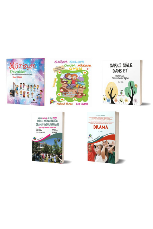 Müzikodrama Seti & 5 Kitap Takım - Eğiten Kitap