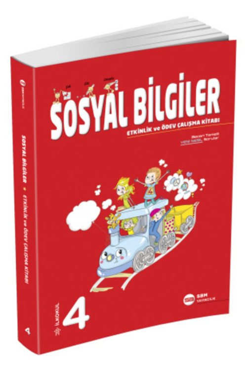 Soru Bankası Merkezi 4.Sınıf Sosyal Bilgiler Çalışma Kitabı -