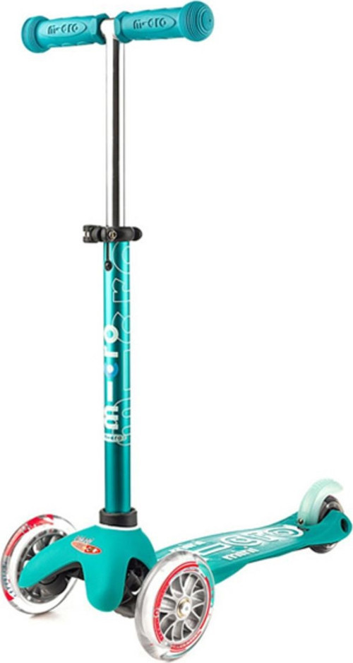 Mini Deluxe 3 Tekerlekli Scooter Aqua Turkuaz Mmd001