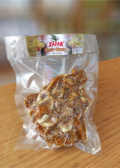 Yeni Mahsül Ilaçsız Doğal Incir Kurusu 250 Gr