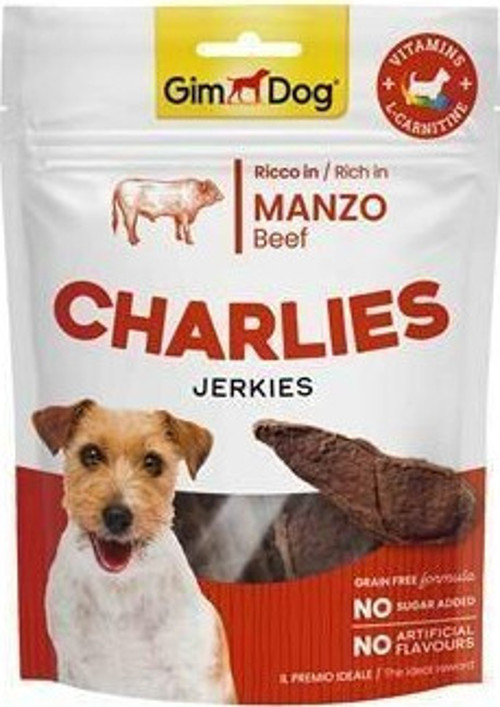 Gimdog Charlies Sığır Etli Tahılsız ve Şekersiz Köpek Ödül Maması 70 Gr