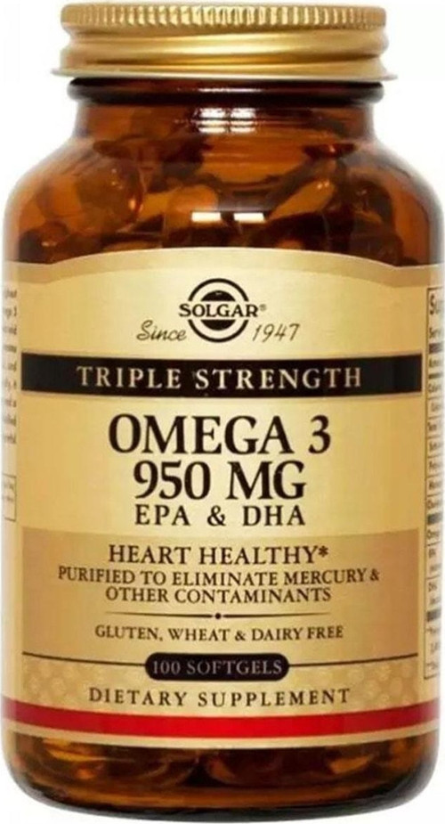 Omega 3 950 Mgr 100 Yumuşak Jelatinli Balıkyağı Kapsülü