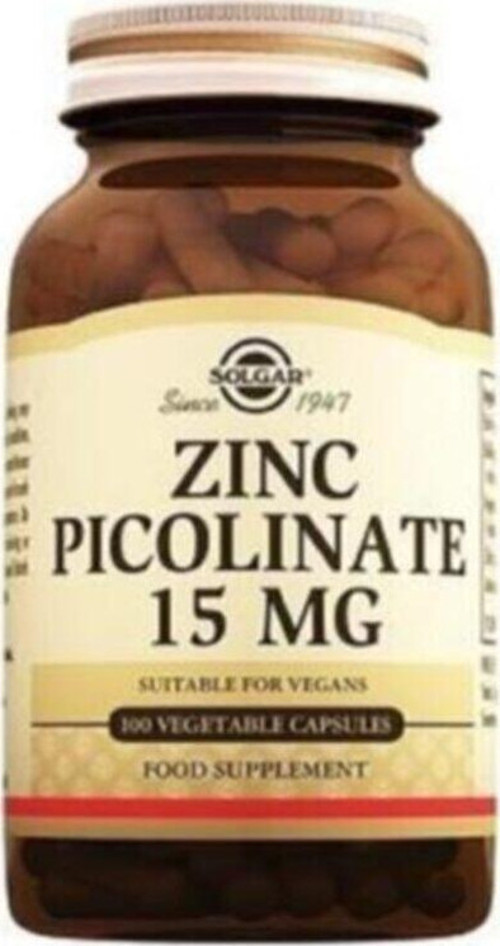 Zinc Picolinate 15 Mgr 100 Kapsül