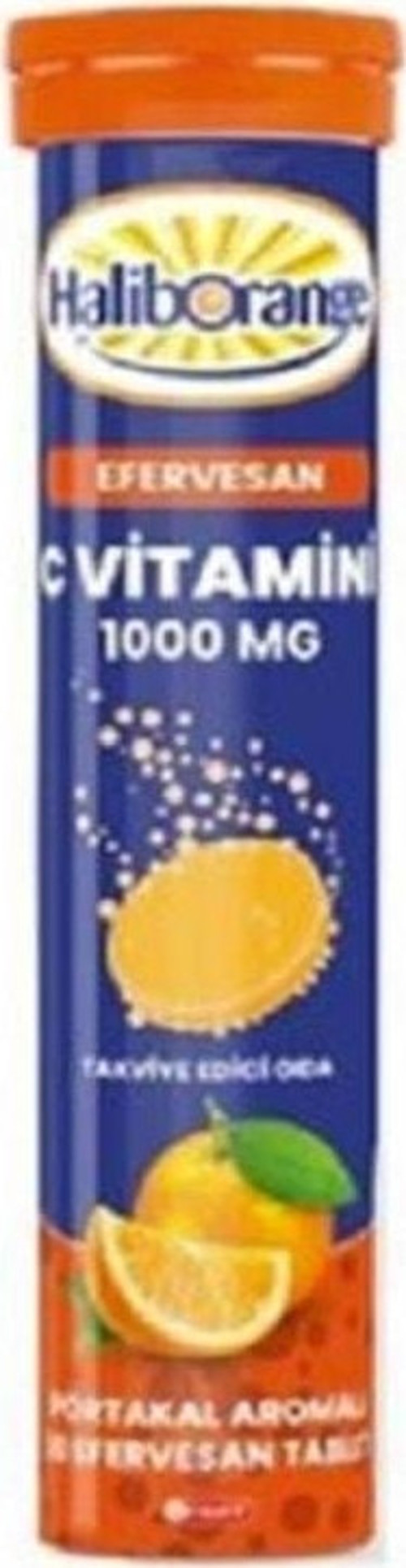C Vitamini 20 Efervesan Tablet Portakal Aromalı