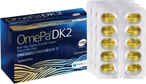 Dk2 Vitamin D7 + Mena Q7 - 50 Yumuşak Kapsül