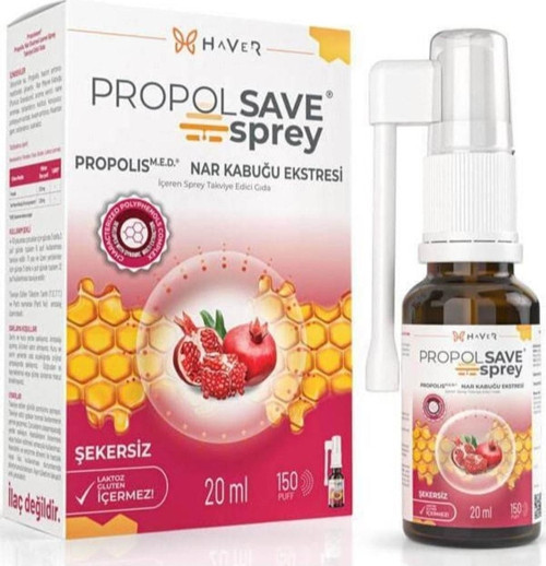 Propolis Nar Ekstresi Içeren Sprey 20 Ml