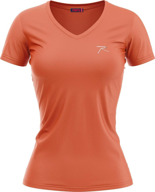 Kadın %100 Pamuk T-Shirt MULIER ORANJ