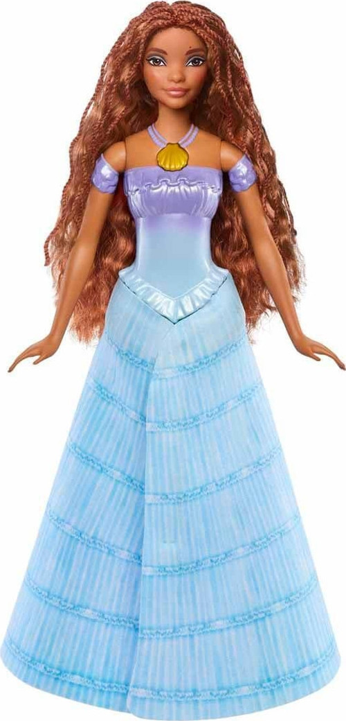 Mattel Disney Küçük Deniz Kızı Dönüşebilen Kıyafet Değiştiren Ariel Bebek