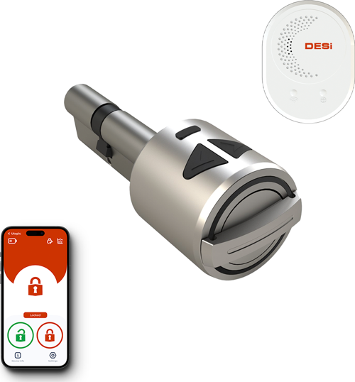 DESi Utopic R+ Akıllı Kilit IOS/Android Uyumlu & Akıllı Köprü