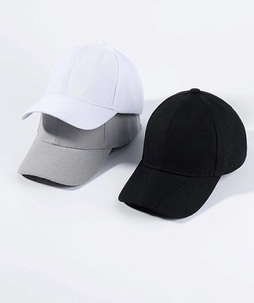 Spor Şapka Unisex 3 Adet Arkası Cırtlı Ayarlanabilir