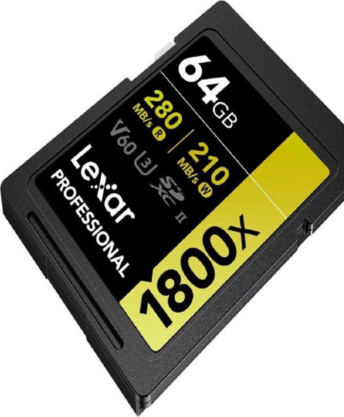 64GB Gold Series 1800x UHS-II SDXC Hafıza Kartı 280mbs