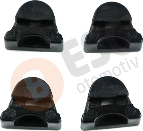 Mercedes CLA A C E W176 W177 W169 W205 W156 İçin 4 Adet Panoramic Roof Sunroof Kızak Braket Klipsi