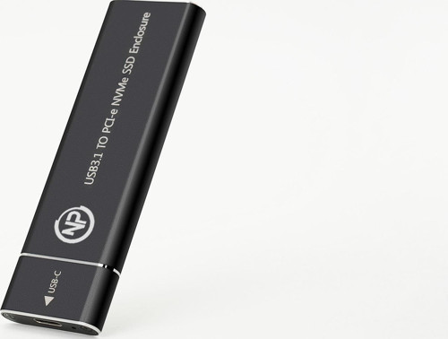 DK02 NVMe M.2 USB-A/Type-C Kablolu Taşınabilir Harici SSD için Boş Kutu