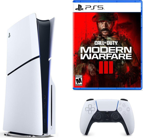 Playstation 5 Slim Cd Edition + Ps5 Call Of Duty Modern Warfare 3 III (İthalatçı Garantili)
