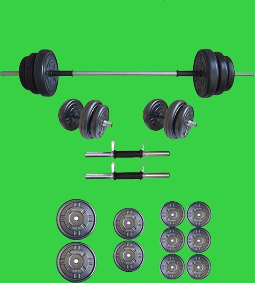 55 Kg Ağırlık Seti 55 Kg Vücut Geliştirme Aleti Halter Seti(50 Kg Plaka Agırlığı)