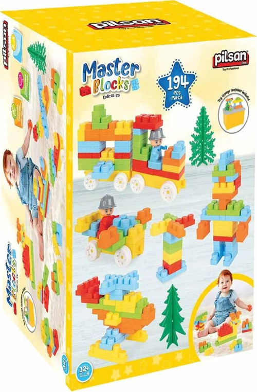 Aksesuarlı Master Bloklar 03 572 (194 Parça)