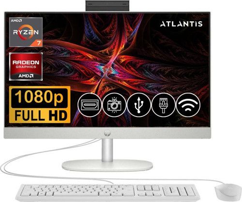 Proone 245 G10 Ryzen7 7730U 32GB 2TB M.2 SSD 9H6V1ET ATL15 23.8" Fdos Beyaz All In One Bilgisayar
