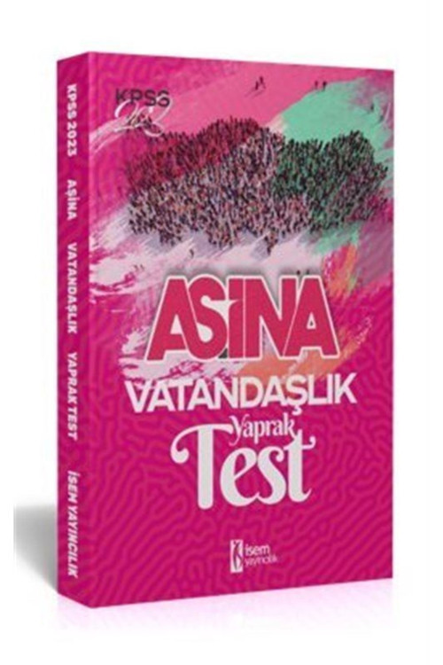 İsem Kitap 2023 Isem Kpss Aşina Vatandaşlık Çek Kopart Yaprak Test