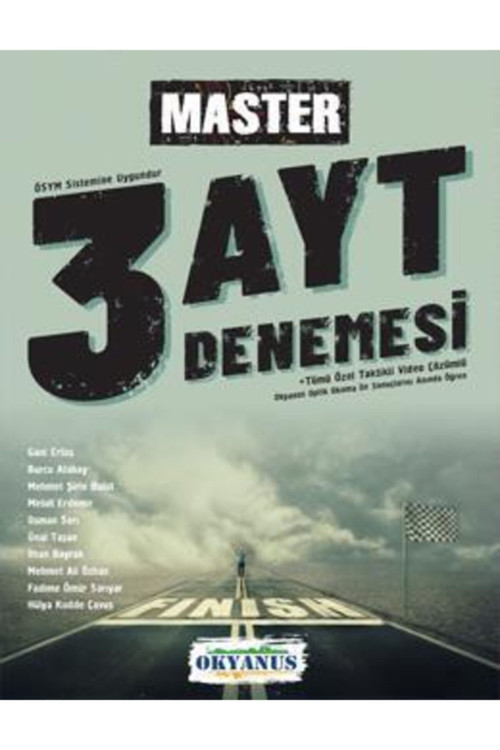 Ayt Master 3 Deneme - Okyanus Yayıncılık