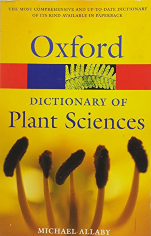 Oxford Dıctıonary Of Plant Scıence