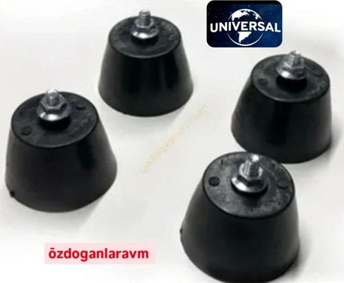 Üniversal Yer Motor Titreşim Klima Dış Ünite Yer Takozu 4 Adet
