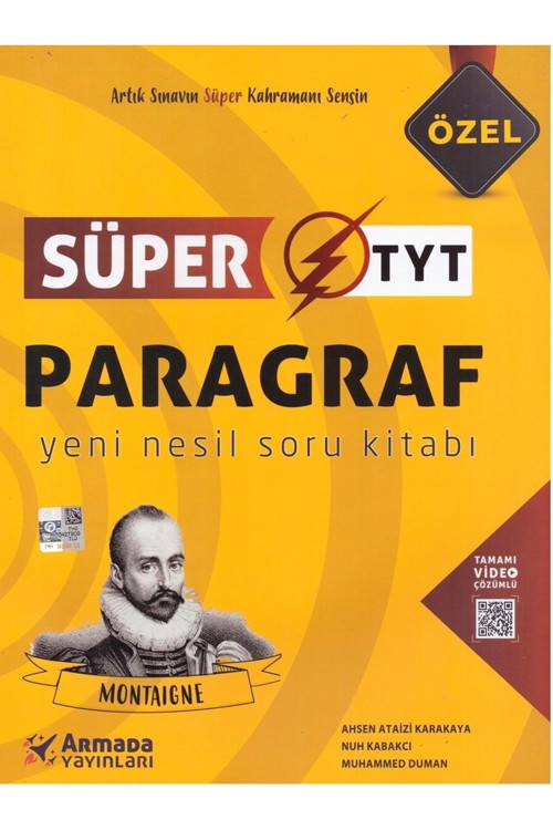Armada Tyt Paragraf Süper Soru Kitabı - Armada Yayınları