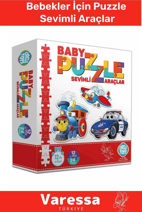 Premium Eğitici Seri 18 Ay Üstü Zeka Geliştirici El Göz Koordinasyonu Baby Puzzle Sevimli Araçlar