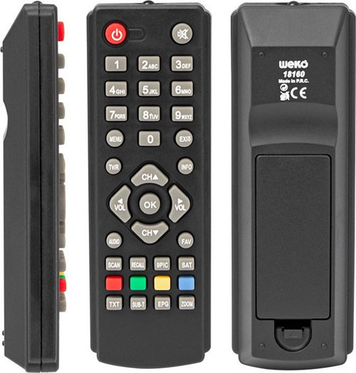 WEKO KR MAGBOX EXCLUSIVE SD*AMSTRAD MİNİ SD UYDU KUMANDASI (18160=2303) (40120=18160)