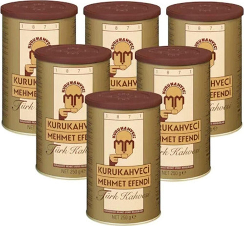 6 Adet Türk Kahvesi 250Gr